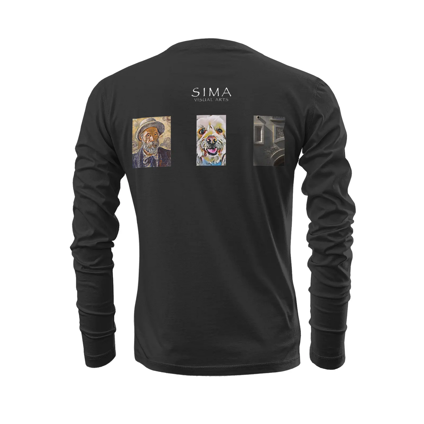 Black Long Sleeve t-shirt - The prophecy - Pierre-Auguste Renoir Printy6