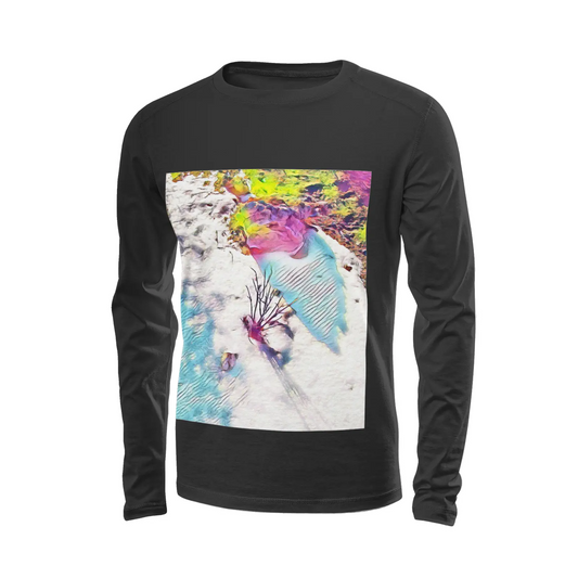 Black long sleeve T-shirt - Southern California (12) Printy6