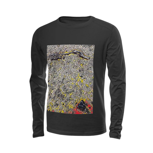 Black long sleeve T-shirt - Southern California (14) Printy6