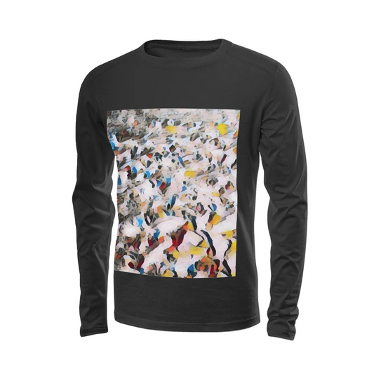 Black long sleeve T-shirt - Southern California (16) Printy6