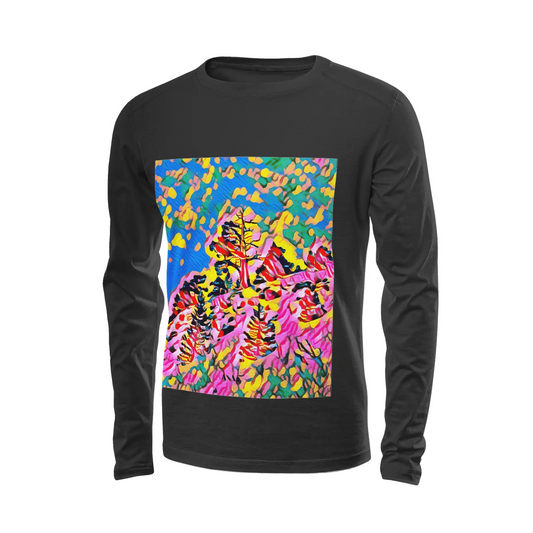 Black long sleeve T-shirt - Southern California (9) Printy6