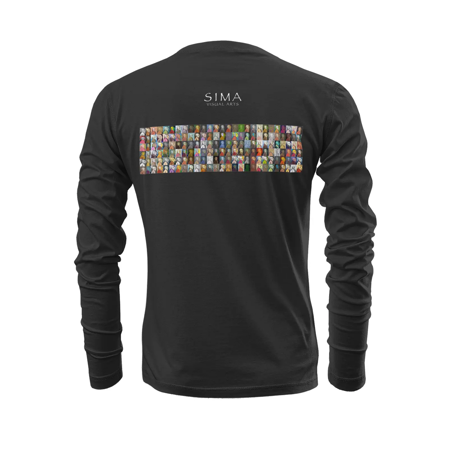 Black long sleeve t-shirt - Encore - Amadeus Mozart Printy6