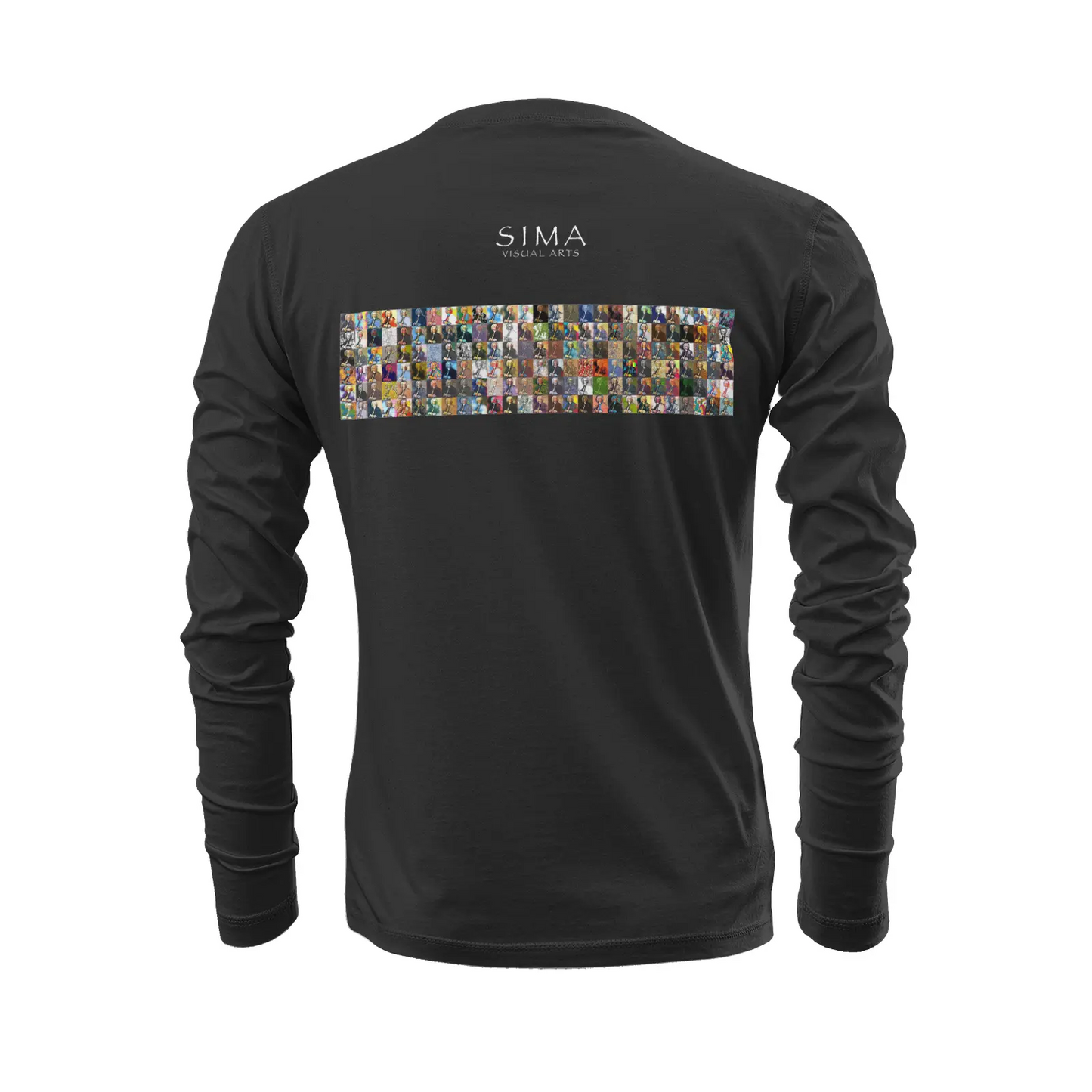 Black long sleeve t-shirt - Encore - Johann Sebastian Bach Printy6