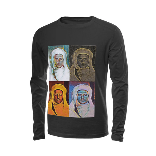 Black long sleeve t-shirt - Encore - King Mohamed V Printy6