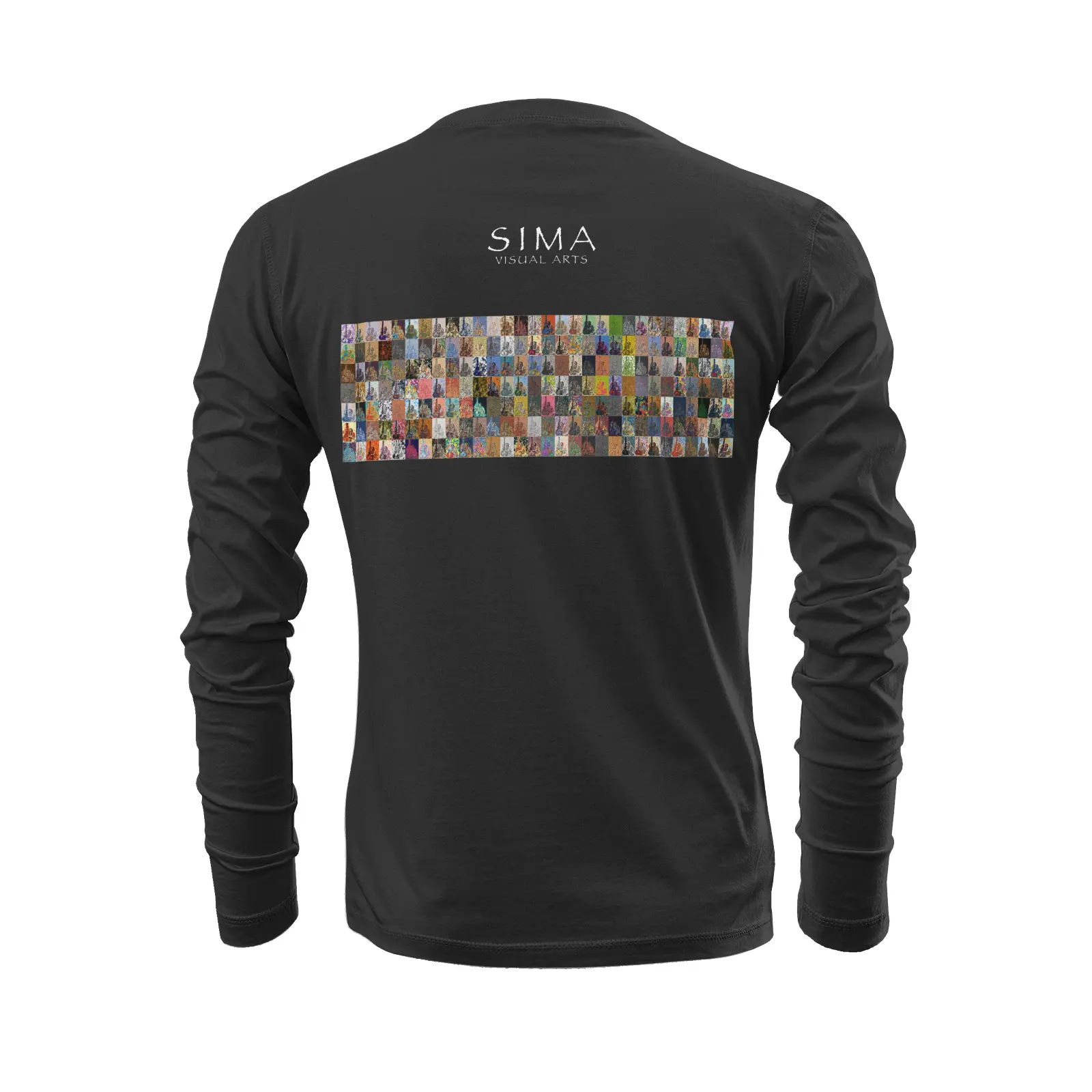 Black long sleeve t-shirt - Encore - Tansen Printy6