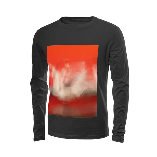 Black long sleeve t-shirt - Global Motion Dance (19) Printy6