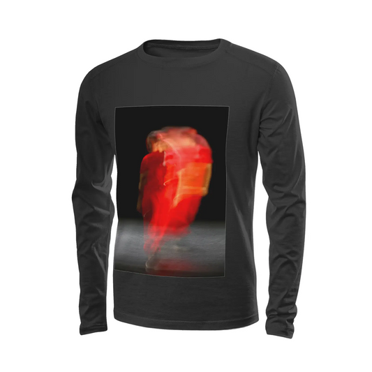Black long sleeve t-shirt - Global Motion Dance (24) Printy6