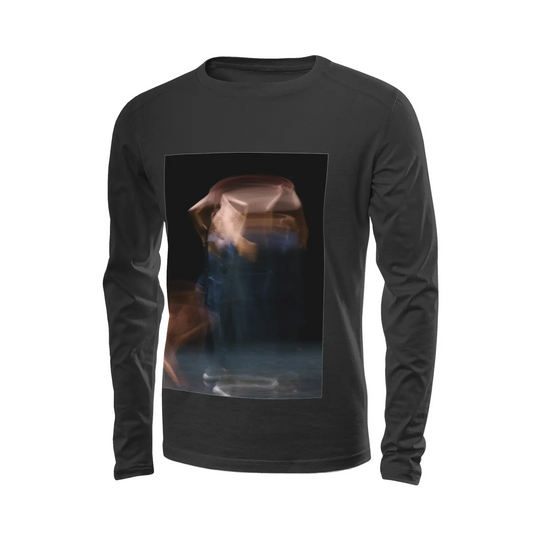 Black long sleeve t-shirt - Global Motion Dance (29) Printy6