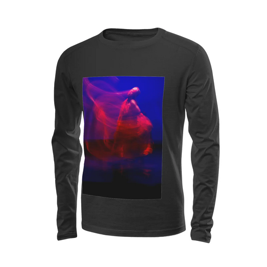 Black long sleeve t-shirt - Global Motion Dance (30) Printy6