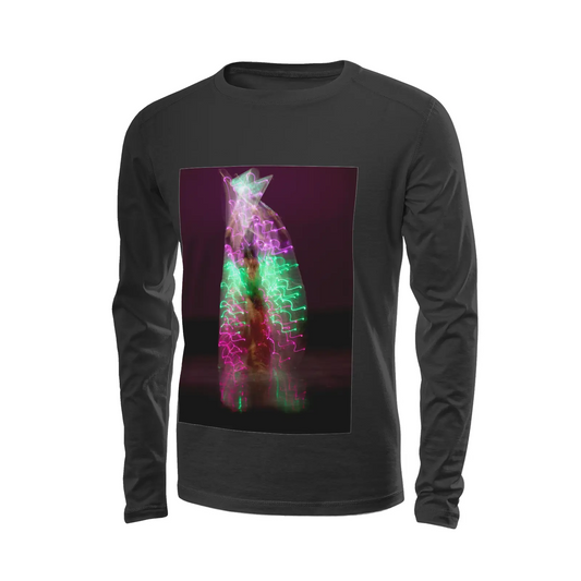 Black long sleeve t-shirt - Global Motion Dance (33) Printy6