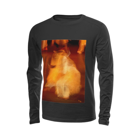 Black long sleeve t-shirt - Global Motion Dance (3) Printy6