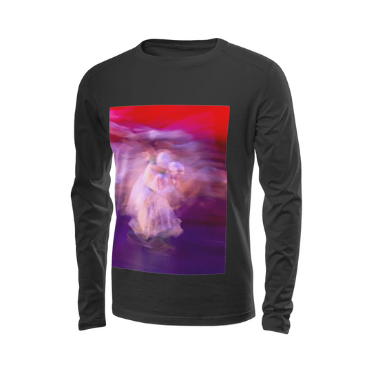 Black long sleeve t-shirt - Global Motion Dance (4) Printy6
