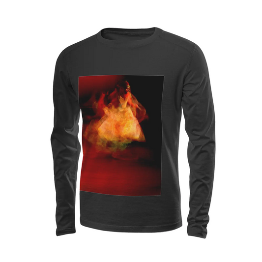 Black long sleeve t-shirt - Global Motion Dance (5) Printy6