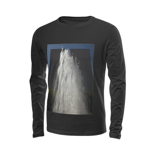 Black long sleeve t-shirt - The architecture of USC (10) Printy6