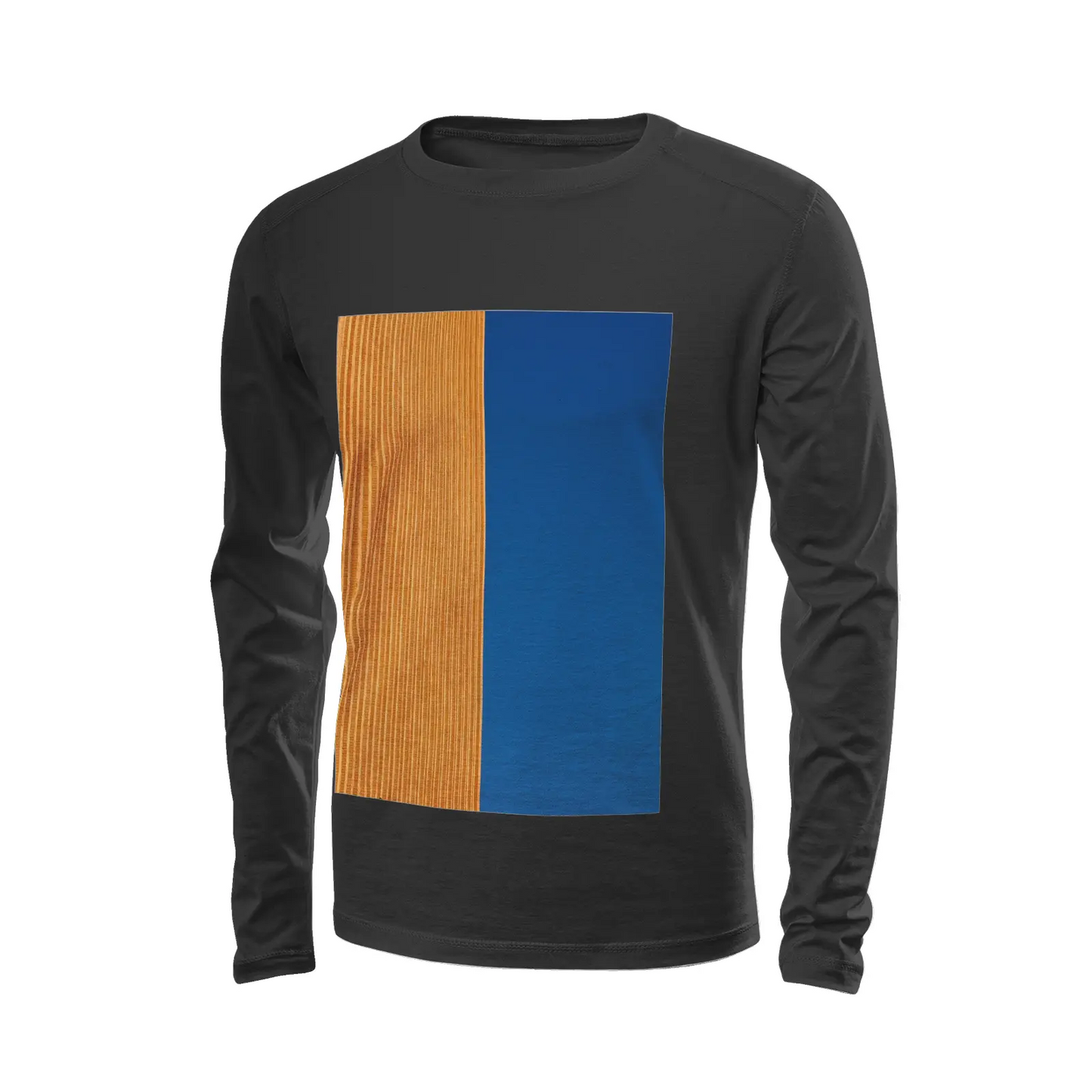 Black long sleeve t-shirt - The architecture of USC (110) Printy6