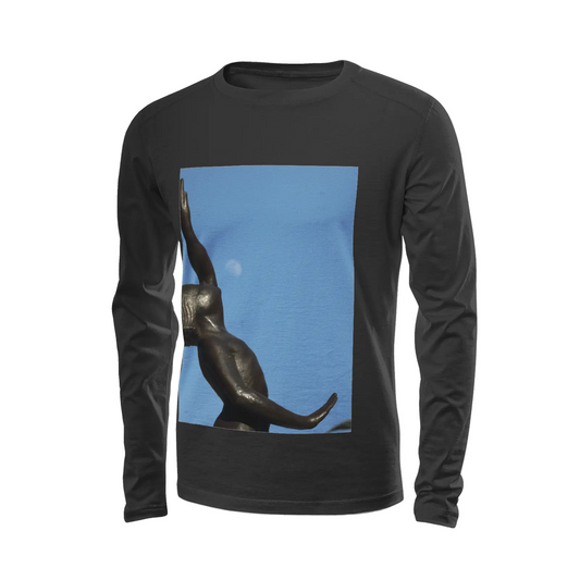 Black long sleeve t-shirt - The architecture of USC (114) Printy6