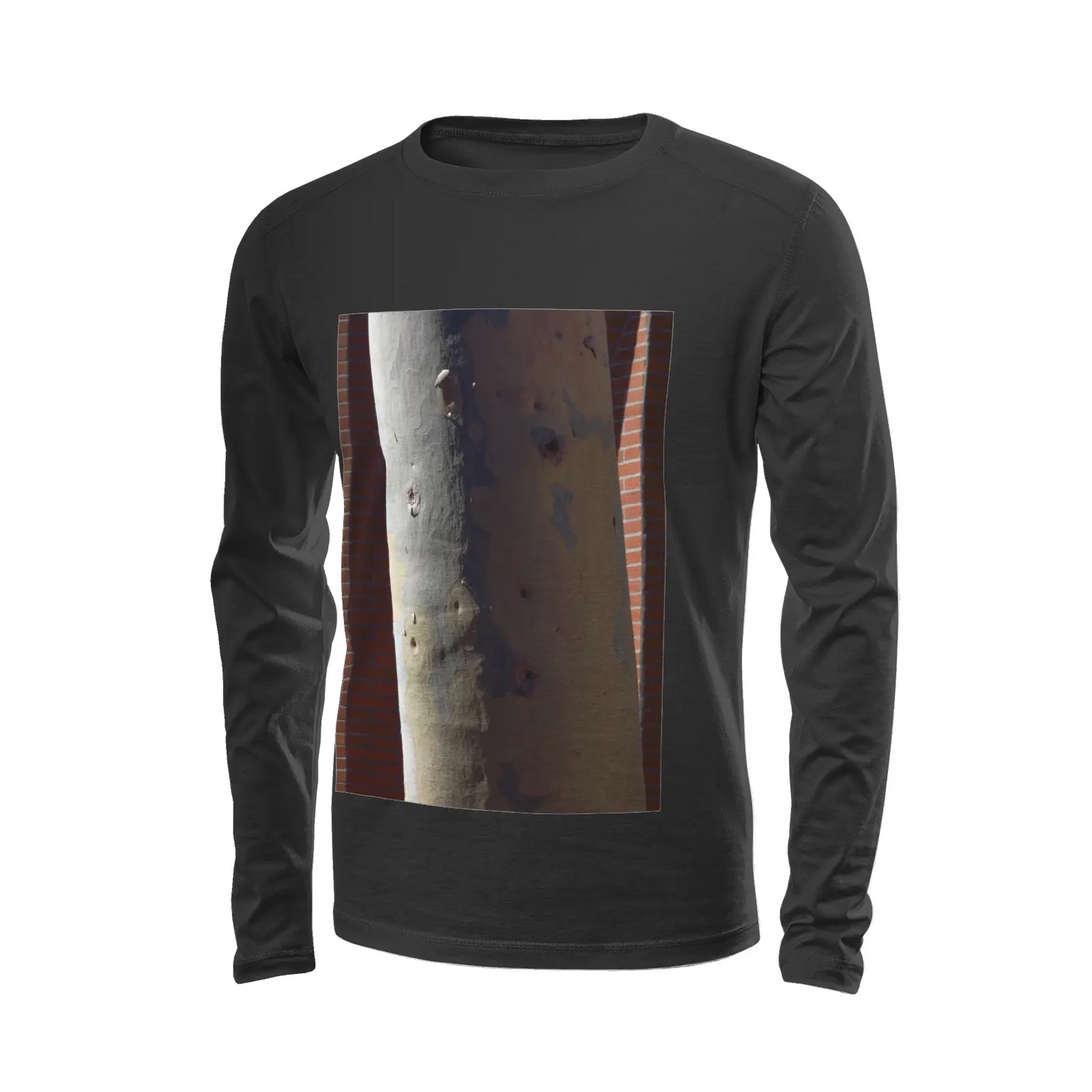 Black long sleeve t-shirt - The architecture of USC (11) Printy6