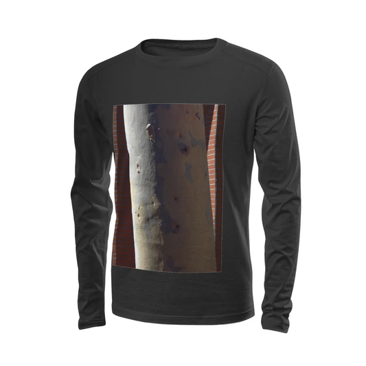 Black long sleeve t-shirt - The architecture of USC (11) Printy6
