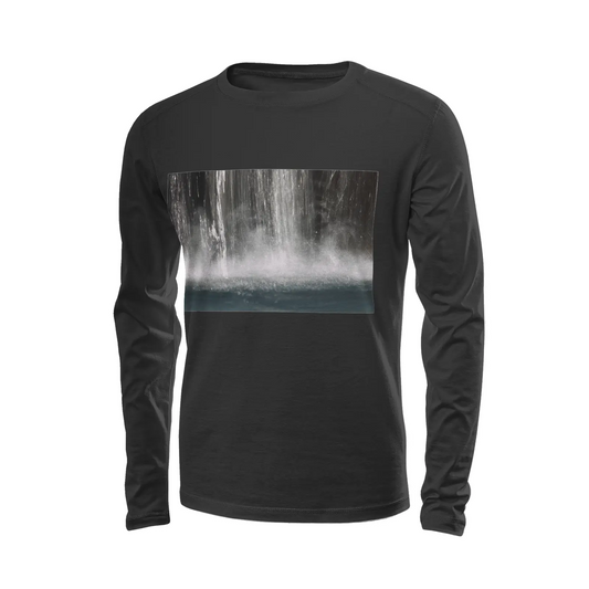 Black long sleeve t-shirt - The architecture of USC (12) Printy6