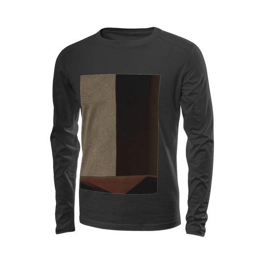 Black long sleeve t-shirt - The architecture of USC (18) Printy6