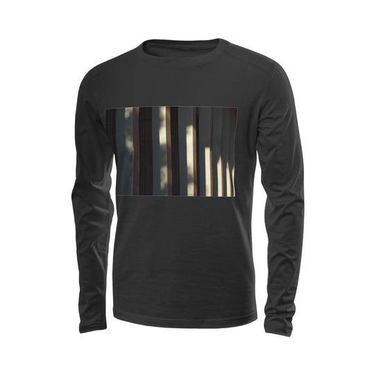 Black long sleeve t-shirt - The architecture of USC (23) Printy6