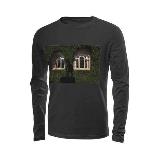 Black long sleeve t-shirt - The architecture of USC (34) Printy6