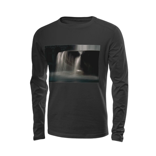 Black long sleeve t-shirt - The architecture of USC (46) Printy6