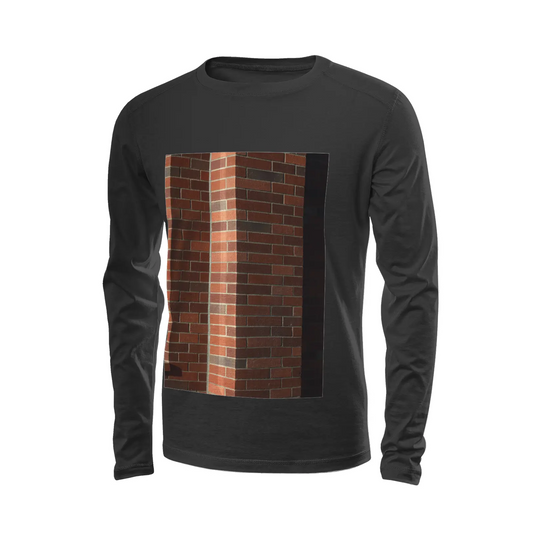 Black long sleeve t-shirt - The architecture of USC (5) Printy6