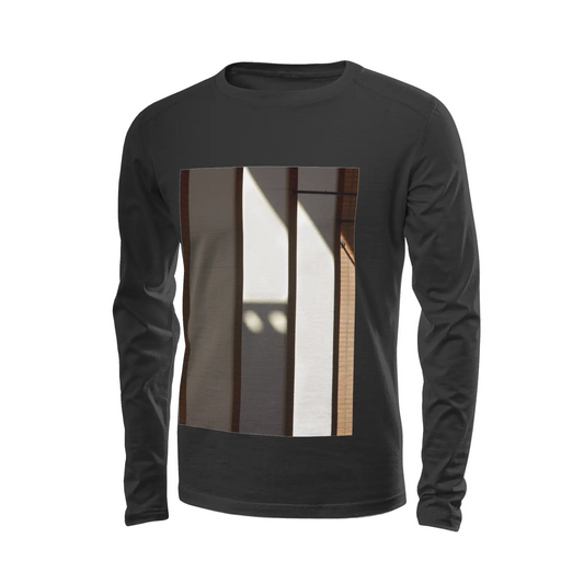 Black long sleeve t-shirt - The architecture of USC (63) Printy6