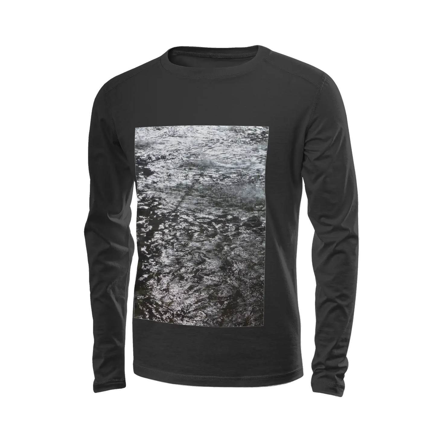 Black long sleeve t-shirt - The architecture of USC (78) Printy6