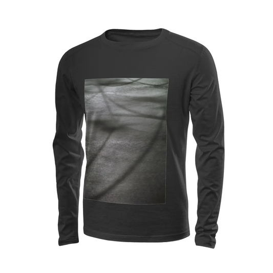 Black long sleeve t-shirt - The architecture of USC (79) Printy6