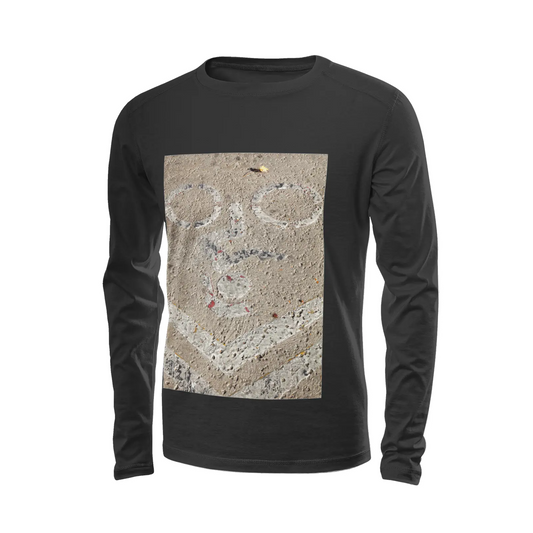 Black long sleeve t-shirt - The architecture of USC (80) Printy6