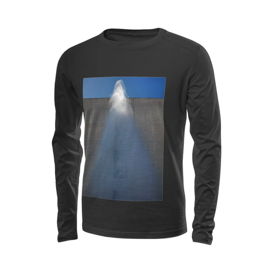 Black long sleeve t-shirt - The architecture of USC (8) Printy6