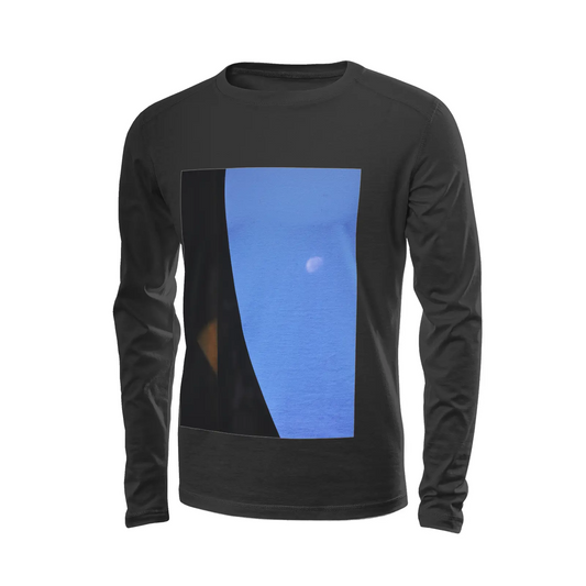 Black long sleeve t-shirt - The architecture of USC (97) Printy6
