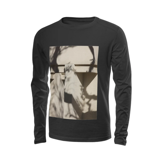 Black long sleeve t-shirt - The architecture of USC (98) Printy6
