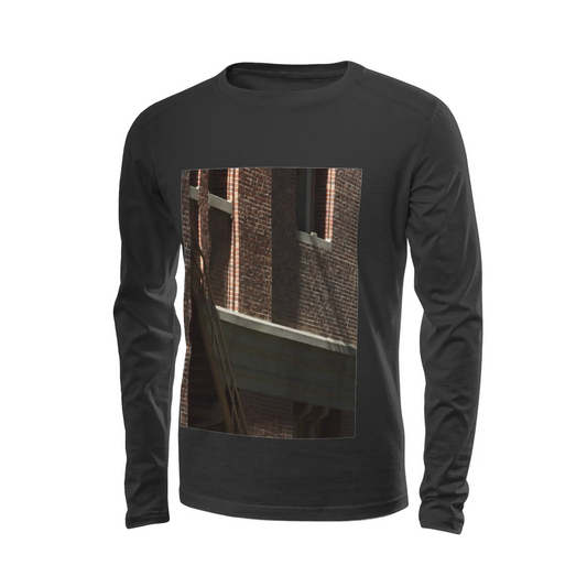 Black long sleeve t-shirt - The architecture of USC (99) Printy6