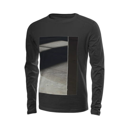 Black long sleeve t-shirt - The architecture of USC (9) Printy6