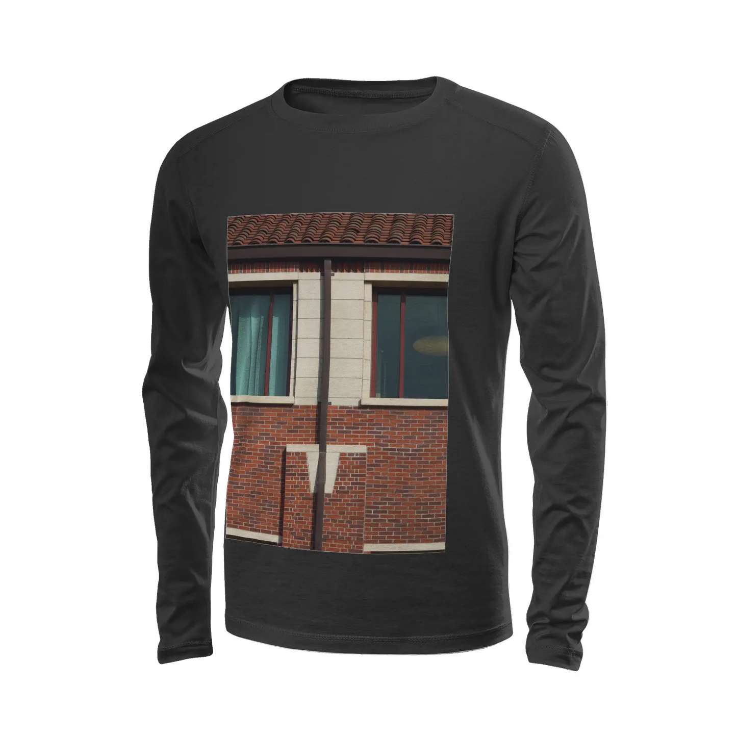 Black long sleeve t-shirt - The prophecy - USC Printy6