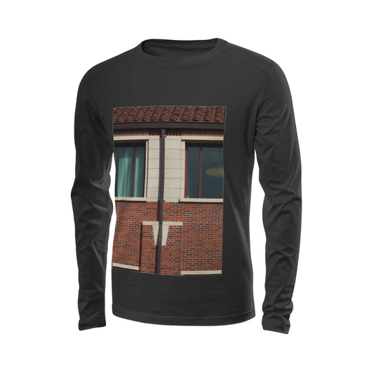 Black long sleeve t-shirt - The prophecy - USC Printy6