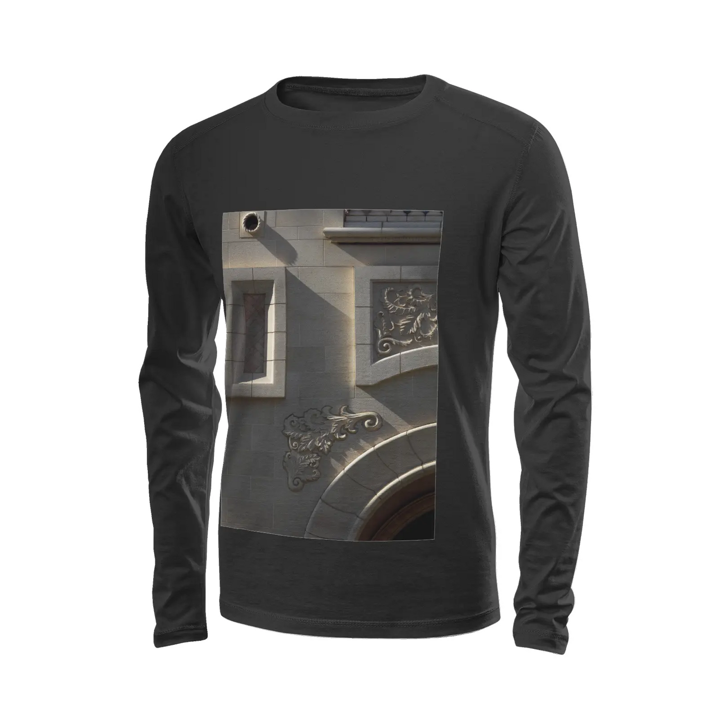 Black long sleeve t-shirt - The prophecy - USC Printy6