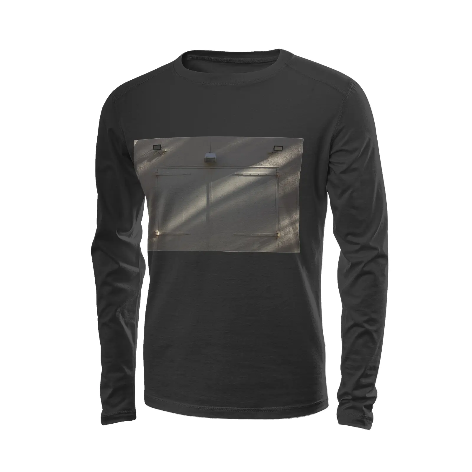 Black long sleeve t-shirt - The prophecy - USC Printy6