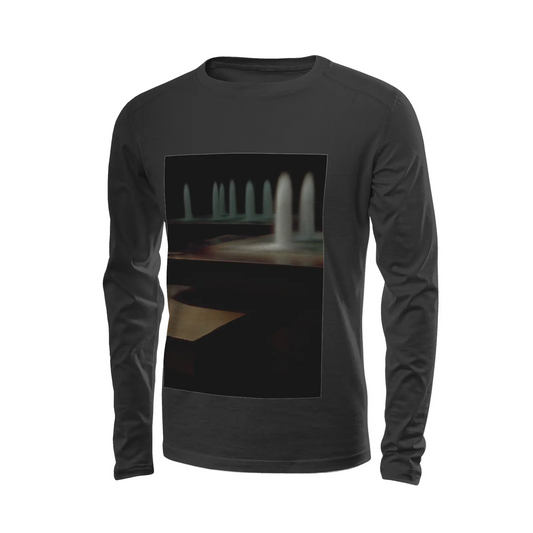 Black long sleeve t-shirt - The prophecy - USC Printy6