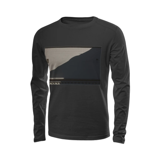 Black long sleeve t-shirt - The prophecy - USC Printy6