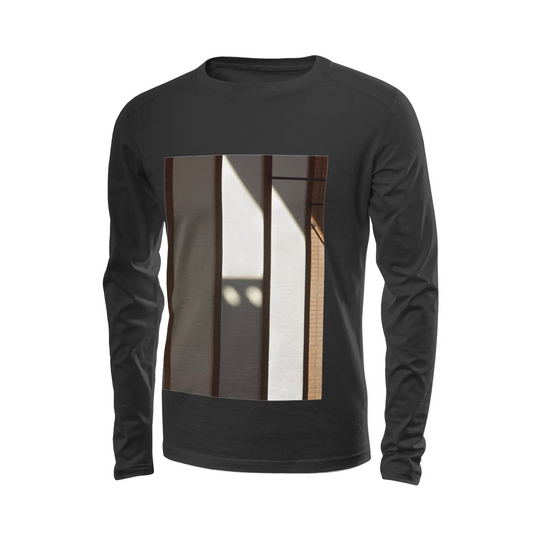 Black long sleeve t-shirt - The prophecy - USC Printy6