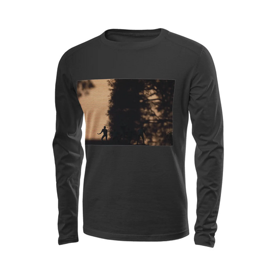 Black long sleeve t-shirt - The prophecy - USC Printy6