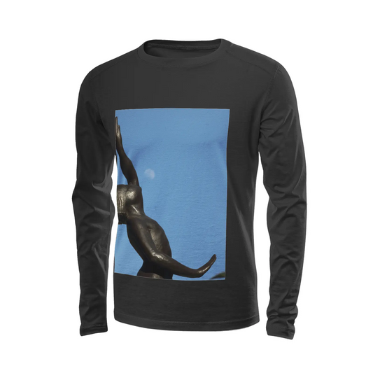 Black long sleeve t-shirt - The prophecy - USC Printy6