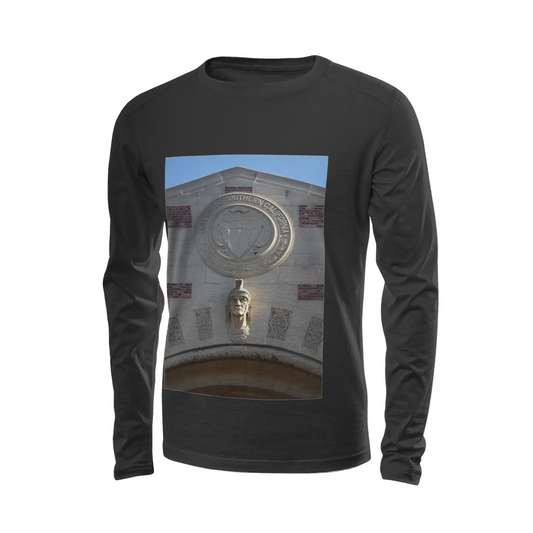 Black long sleeve t-shirt - The prophecy - USC Printy6