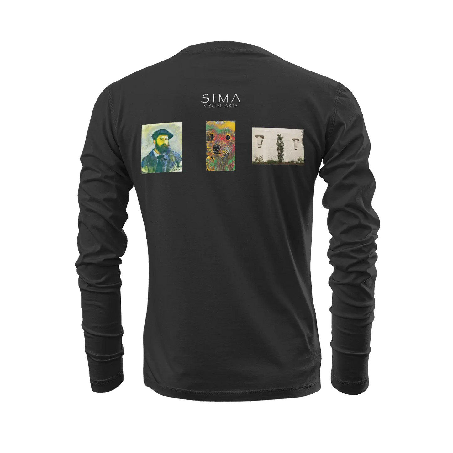 Black long sleeve t-shirt - The prophecy Printy6
