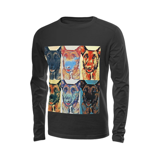 Black long sleeve t-shirt - The prophecy Printy6