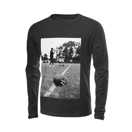 Black long sleeve t-shirt - USC Football (10) Printy6